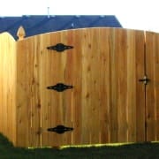 Enhancing security with wooden fence